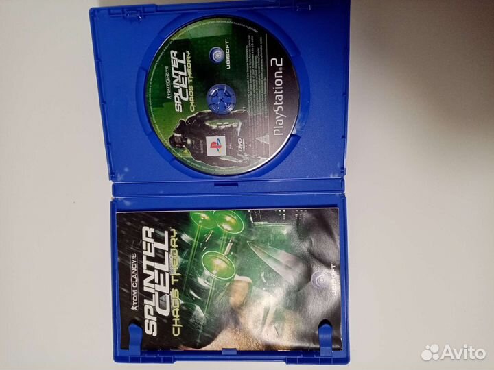 Игра для приставки ps2 Splinter Cell-Chaos Theory