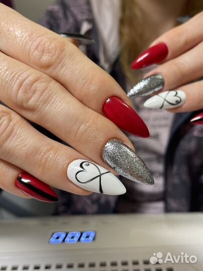 Наращивание ногтей на дому