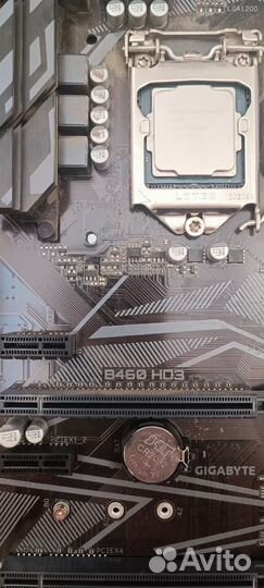 Комплектующие lga 1200(Gigabyte B460 HD), lga 1151