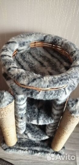 Домик когтеточка для большой кошки