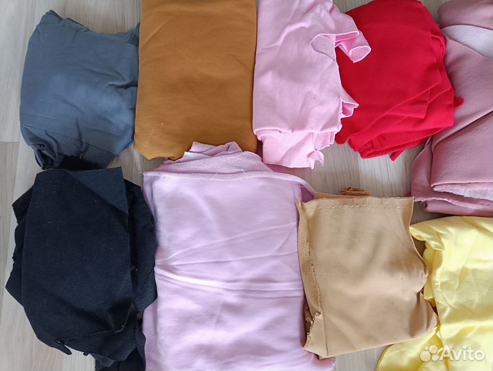 Ткань футер, обрезки