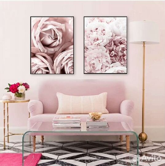 Картина маслом пионы. Большой выбор