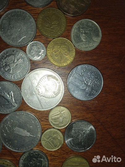 Монеты 30 шт., одним лотом