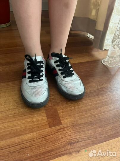 Кроссовки кеды Gucci 32
