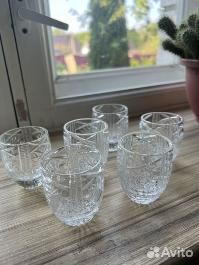 Хрустальные рюмки СССР