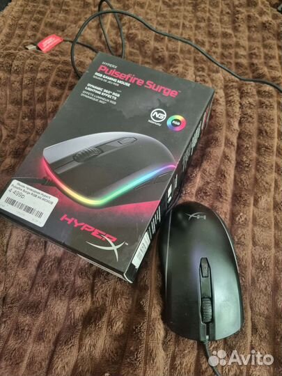 Игровая мышь hyperx pulsefire surge rgb