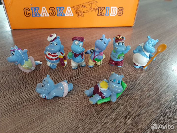 Киндер бегемоты из 90х