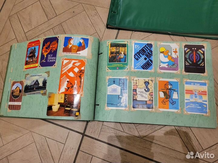 Старинные карманные календарики