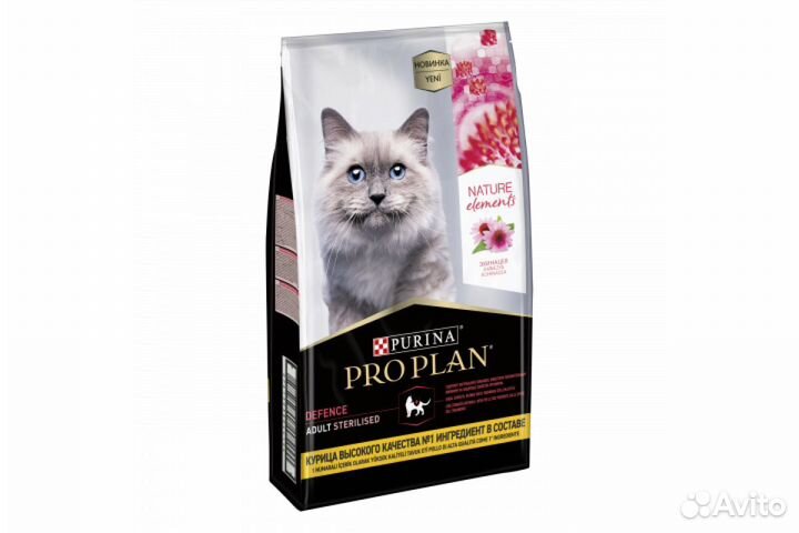 Корм для стерил кошек Проплан Nature Elements 7 кг