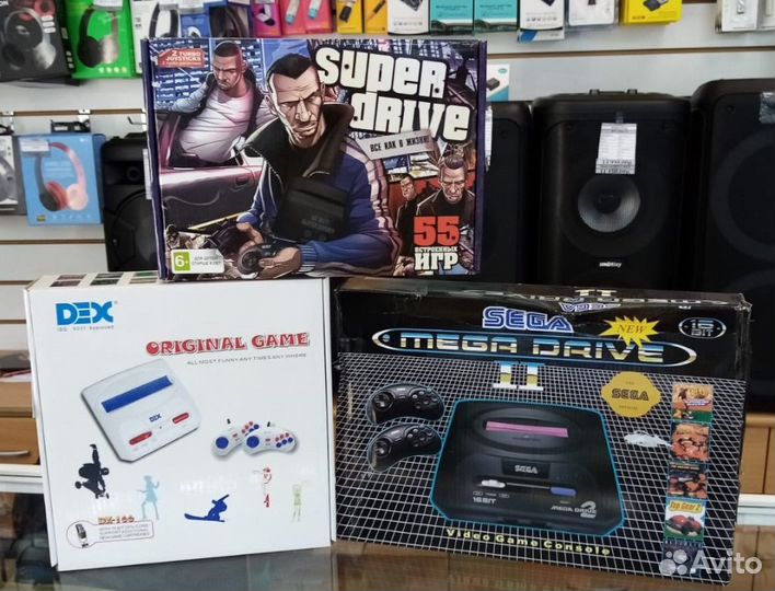 Игровая приставка Сега 16 Bit