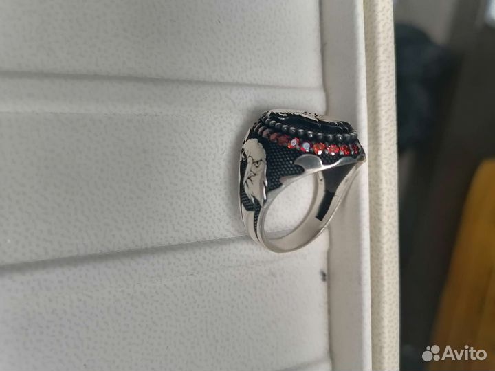 Мужская печатка серебро