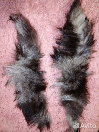 Меховой воротник, мех лисопеса