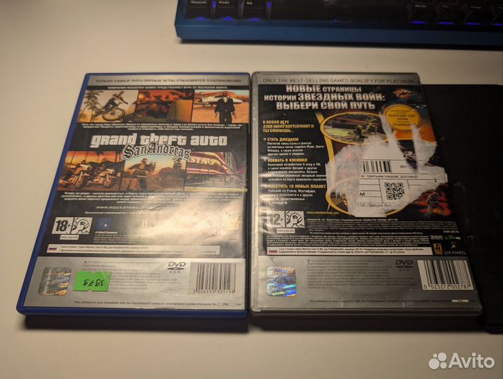 Диски Playstation 2 лицензия