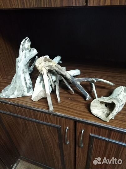 Коряги для рыбок, сомиков