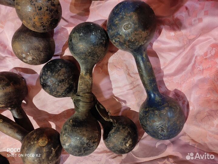 Гантели СССР зив