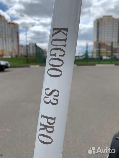 Электросамокат Kugoo s3 pro