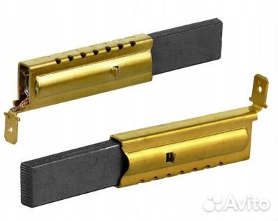 Щётки угольные 12,5 для двигателя в метал. оправе