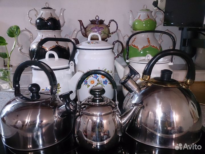 Чайник заварочный Новый Бидон Эмаль