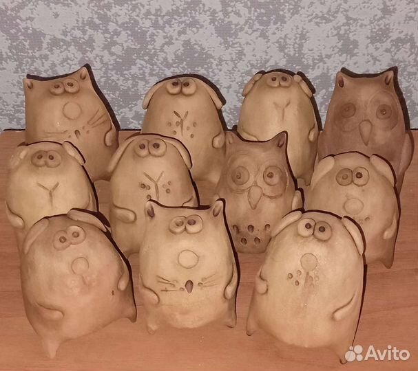 Свистульки разные животные