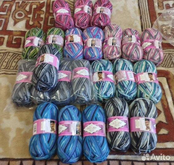 Пряжа Пехорка, Alize, троицкая
