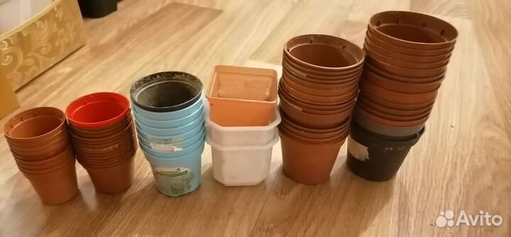 Цветочные горшки бу