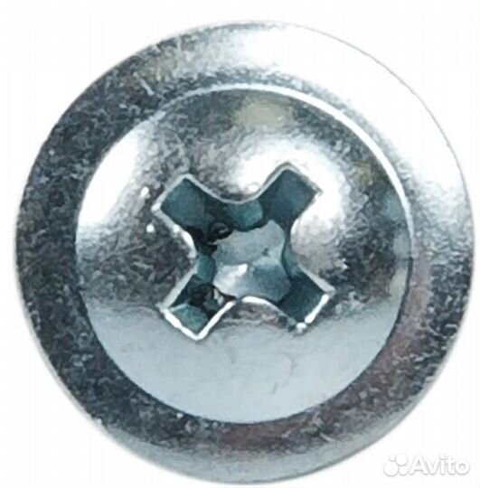 Саморезы с пресс-шайбой 4.2x16 оцинкованные с остр