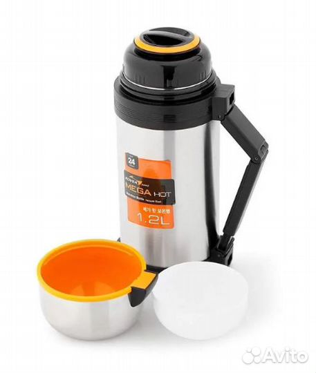 Термос с широким горлом