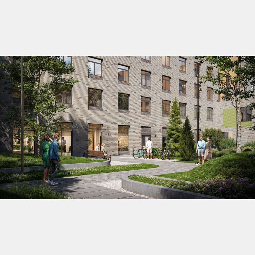 2-к. квартира, 65,4 м², 6/12 эт.