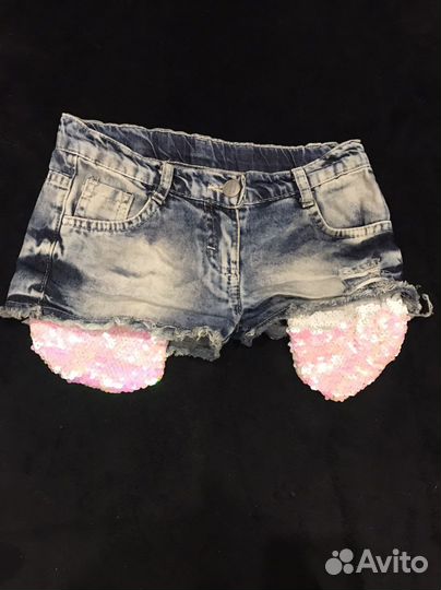 Шорты и юбки на девочку 110-122