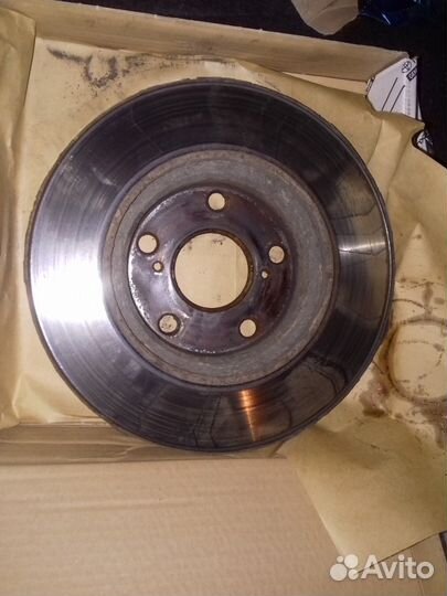 Передние тормозные диски на тойоту