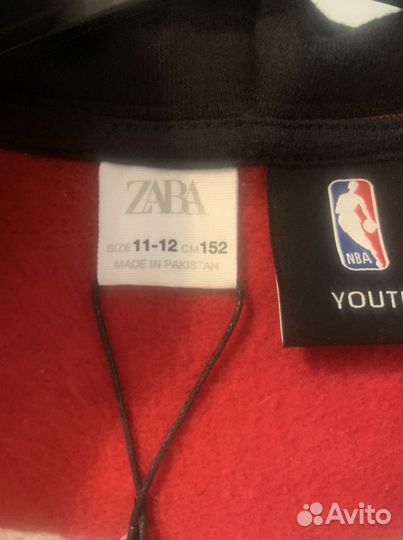 Бомбер для мальчика zara, с начесом
