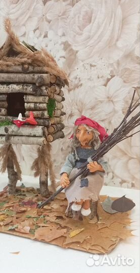 Поделки в детский сад, школу Баба яга