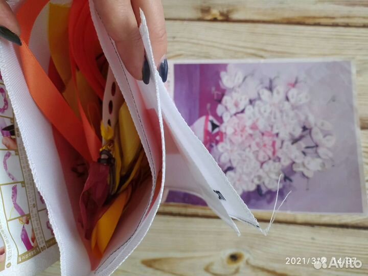 Вышивка лентами