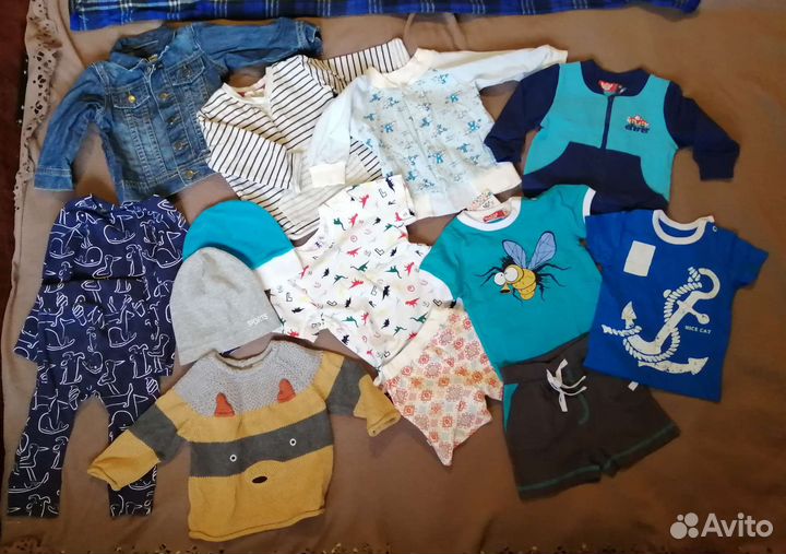 Пакет вещей на мальчика 68-74