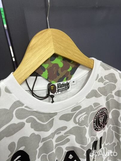 Футболка bape x inter miami (хит 2024)