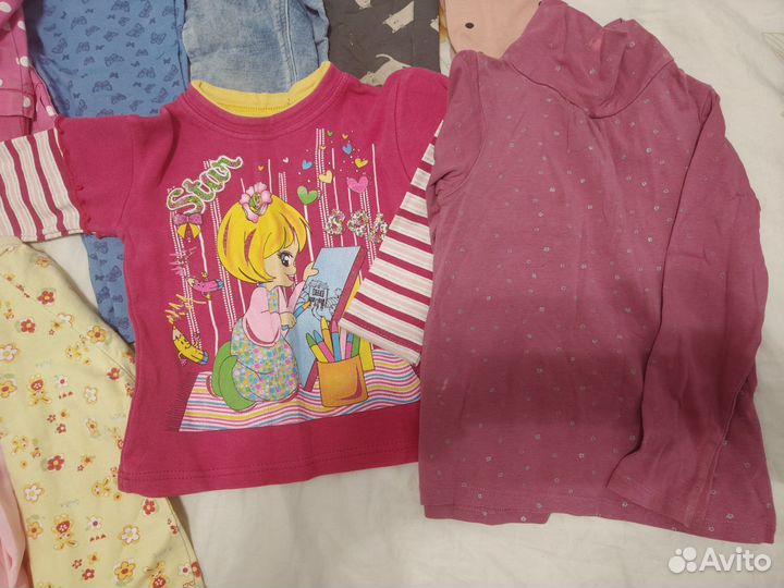 Пакет вещей на девочку 86-92