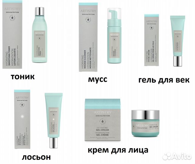 Увлажнение и Матирование от Artistry (доставка)