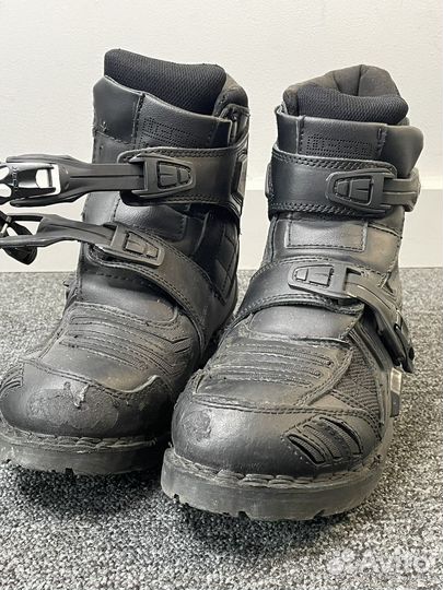 Бархатные тяги мотоботинки Icon