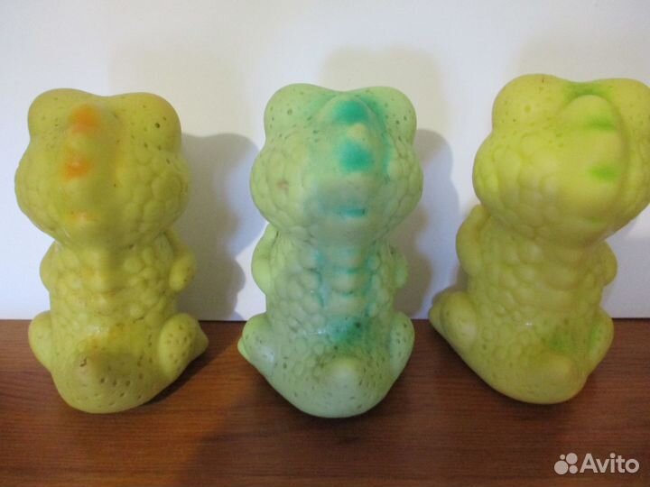 Игрушка резиновая СССР, крокодил