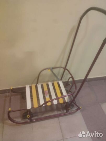 Детские зимние санки