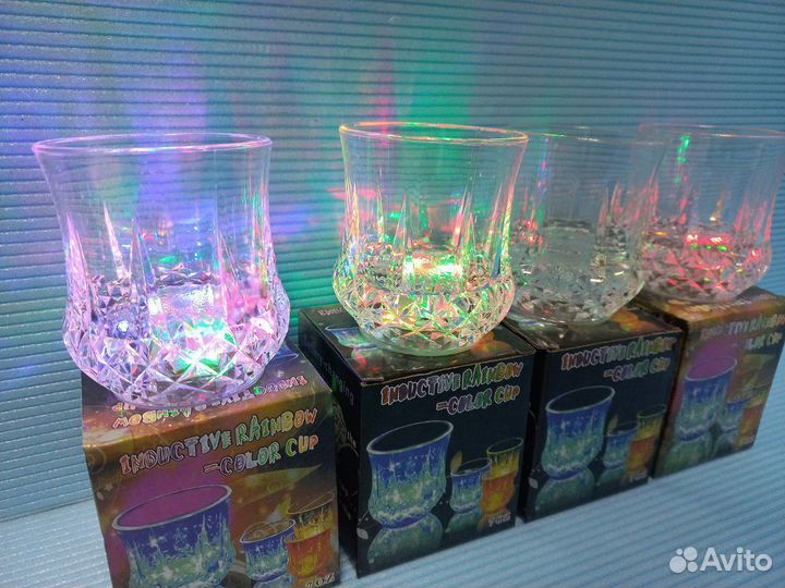 Стакан светящийся с подсветкой