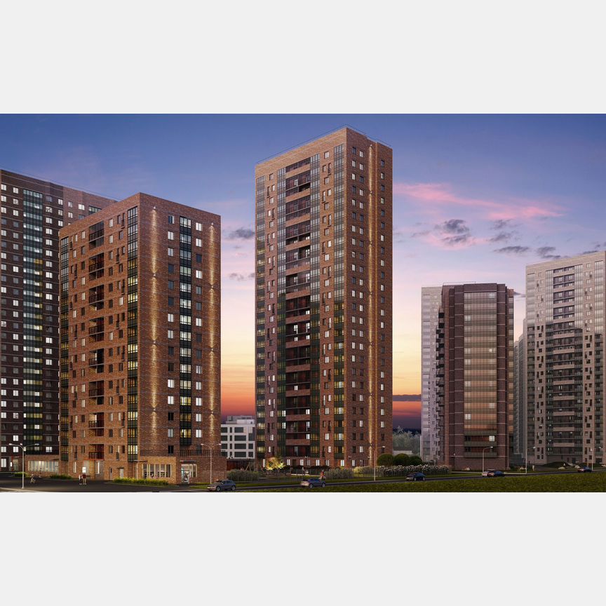Квартира-студия, 21,1 м², 3/27 эт.