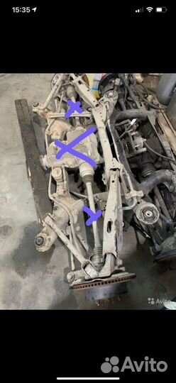 Задний подрамник в сборе Lexus IS GS