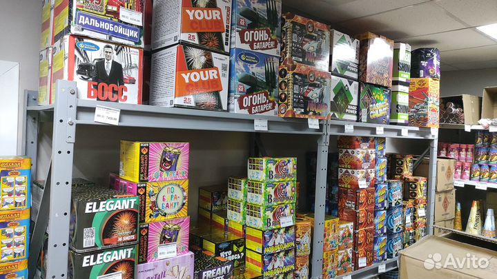 Опт / розница. Самый большой выбор салютов оптом