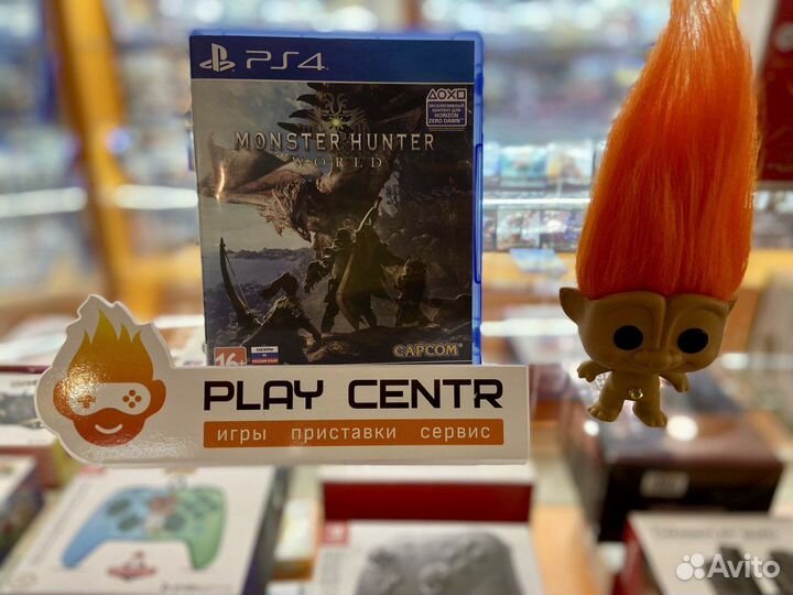 PS4 Monster Hunter World б/у