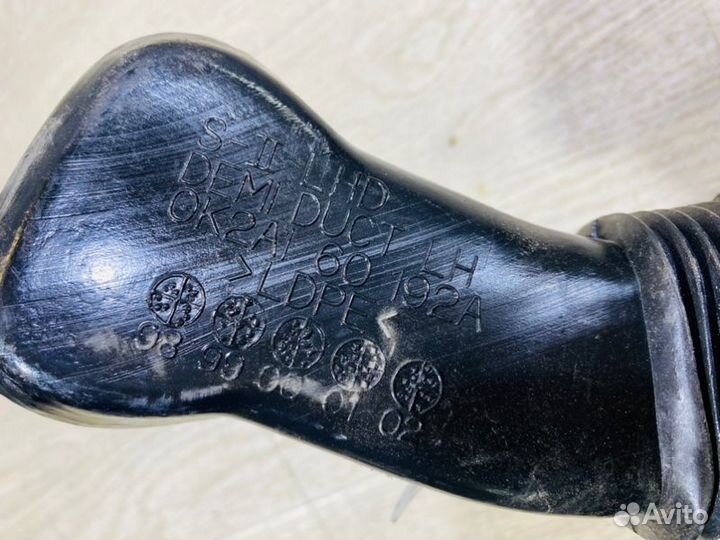 Воздуховод отопителя центральный Kia Spectra седан