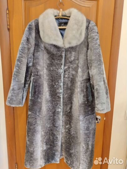 Шуба мутоновая 56 размер