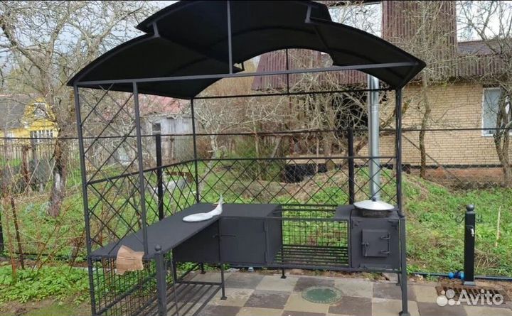 Кованый мангал