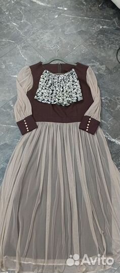 Винтажное платье Франция 44-46