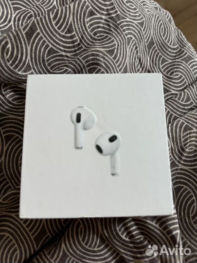 Беспроводные наушники apple airpods 3